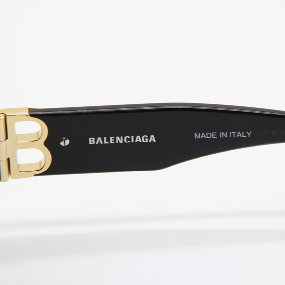 NEW BALENCIAGA SUNGLASSES BB0310SK 001 BLACK EYEWEAR - Picture 12 of 13